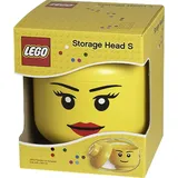 LEGO Iconic Storage Head - (H)18,5 x Ø gelb Größe S, Weiblich