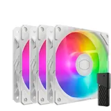 Cooler Master SickleFlow Edge 120 ARGB White Edition Computergehäuse Ventilator 12 cm Weiß 3 Stück(e)