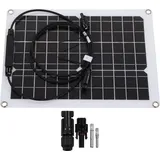 Flexibles Solarmodul, Energiesparendes Flexibles Solarmodul-set Mit Glasfaser-polycarbonat-oberfläche Für Wohnmobile