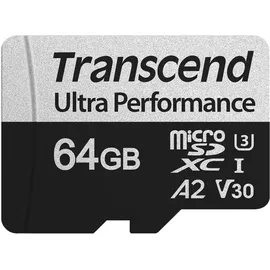 Transcend microSDXC 340S 64GB Class 10 UHS-I U3 A2