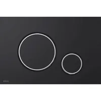 Alcadrain s.r.o. Alcadrain WC - Betätigungsplatte M778 Schwarz-Matt/Chrom-Glanz