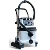 DeTec. Industriesauger Klopfunktion Fernbedienung Bausauger 1600W Nasssauger 40L Tank 230V Druckluftanschl Steckdose Industriestaubsauger Autostart