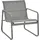 Beliani Lounge Set Grau 4-Sitzer Loungemöbel, Loungemöbel-Sets