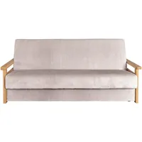 P & B Schlafsofa Malaga, Rosa, Holz, Eiche, 2-Sitzer, 220x90x90 cm, Liegefunktion, Wohnzimmer, Sofas & Couches, Schlafsofas, Schlafsofas mit Bettkasten