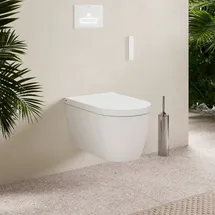 Duravit SensoWash Starck f Pro Kompakt Dusch-WC Komplettanlage mit WC-Sitz, Rimless, HygieneGlaze