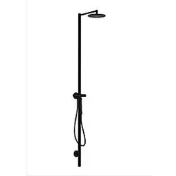 hansgrohe Axor Starck Duschsäule 12670670 mit Kopfbrause, Handbrause, mattschwarz