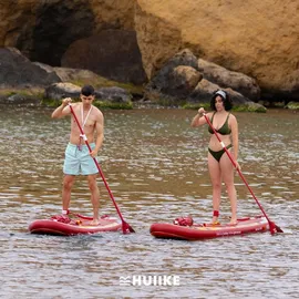 huiike Stand Up Paddling Board 305 x 84 x 15 cm rot