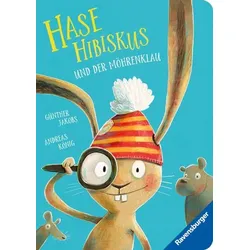 Hase Hibiskus und der Möhrenklau - Kinderbuch ab 3 Jahren, Pappbilderbuch, Bilderbuch