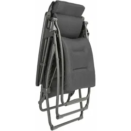 Lafuma Futura BeComfort Relaxsessel 70 x 83 x 117 cm dark grey klappbar