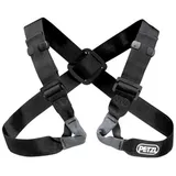 Petzl Voltige Klettergurt Schwarz