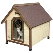 Kerbl Hundehütte 4-Seasons 100x83x94 cm Beige/Braun