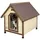 Kerbl Hundehütte 4-Seasons 100x83x94 cm Beige/Braun
