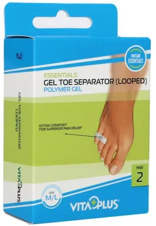 Vitaplus Gel Zehenspreizer Größe M/L 2 Stück