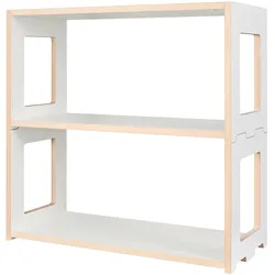 Tojo - hochstapler Blick Regalsystem, Regal 76 x 73,5 cm, weiß