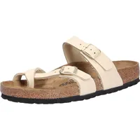 Birkenstock Mayari LENB Damen Zehentrenner, Größe:40 EU - Beige