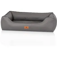 Knuffelwuff Hundebett Lovelock Orthopädisch Kunstleder M-L 85 x 63cm