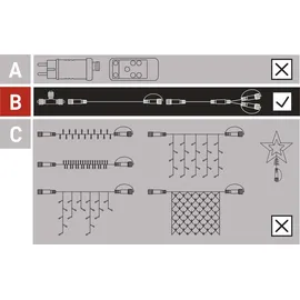 EMOS Verlängerungskabel Standard, schwarz