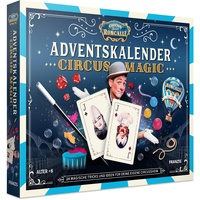 Franzis Circus Magic Adventskalender, 24 Zaubertricks für einen magischen Advent, für Kinder ab 8 Jahren