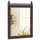Goplus Wandspiegel 56 x 76,5 cm Schwarz