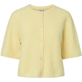 Pieces PCSILLY Strickjacke Gelb L