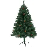 SVITA Weihnachtsbaum künstlich Tannenzapfen und Beeren inkl. Ständer 150cm