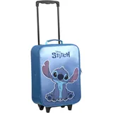 Undercover & Stitch Trolley - geräumiges Hauptfach - idealer Reisebegleiter - verstellbare und fixierbare Teleskopstange - Maße 46 x 32 x 16 Liter Volumen für Kinder