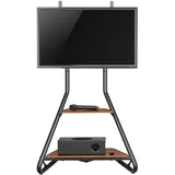 Maclean Brackets MC-455 TV-Ständer 98 x 45 x 60 cm Schwarz Holz/Stahl/Holzwerkstoff
