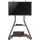 Maclean Brackets MC-455 TV-Ständer 98 x 45 x 60 cm Schwarz Holz/Stahl/Holzwerkstoff