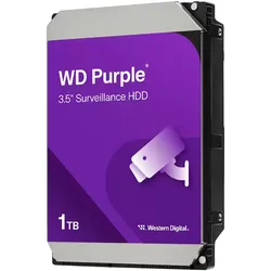 WESTERN DIGITAL interne HDD-Festplatte "Purple 1 TB", lila, 1 TB, Festplatten