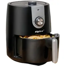 Alpina Heißluftfritteuse 2L schwarz