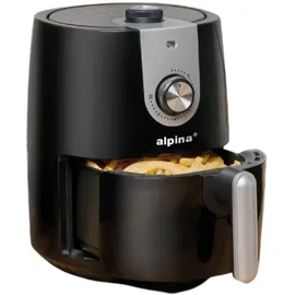 Alpina Heißluftfritteuse 2L schwarz