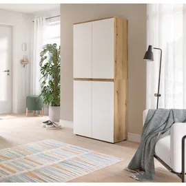 Home Affaire CIPELA Mehrzweckschrank 70 x 175 x 37 cm Braun