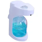 Cabilock Automatischer Seifenspender Sensor Infrarot Bewegungssensor Berührungslos Wandmontage Weiß Schaumspender Für Küche Badezimmer Mit Zwei Dosierstufen