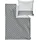 IBENA Textilwerke GmbH bugatti Bettwäsche Streifen grau 70x90cm, 140x200cm