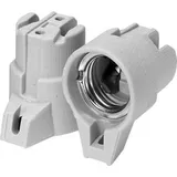 Houben Edisonfassung E27 ws mit Winkel 543414