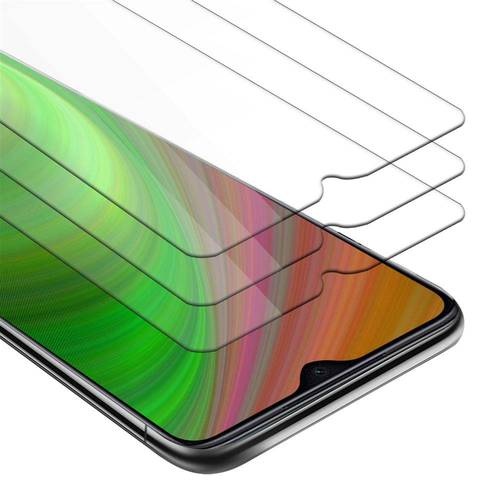 Cadorabo 3x Panzer Folie für Xiaomi RedMi Note 8 PRO Schutzfolie in Transparent Folie Tempered Display-Schutzglas