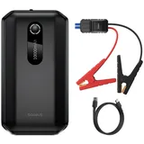Baseus BS-CH001 Starthilfegerät 10000 mAh (12 V), Starthilfegerät mit 1000A Spitzenstrom und digitalem Display schwarz