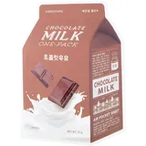 A'Pieu Chocolate Milk One-Pack Gesichtsmaske 21 g
