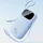 OEM EnerFill Fc31 20000mAh 45W Powerbank mit Display, und Usb-c-lightning-kabeln – Blau