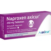 axicur Naproxen axicur 250 mg Tabletten 20 St.