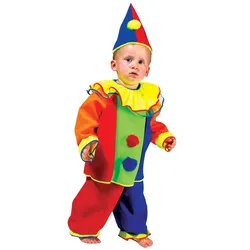 Junior Clown Augustin Kinderkostüm - 92