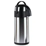 Hi Edelstahl Airport Pumpkanne, 5 Liter- doppelwandig, auslaufsicher