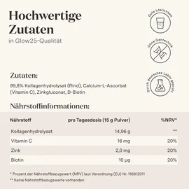 Glow25 Kollagen Plus Sachets 10 x 15 g