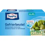 Toppits Gefrierbeutel 4,0 l, 25 St.