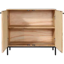 Mendler Highboard 86 x 90 x 43 cm Braun