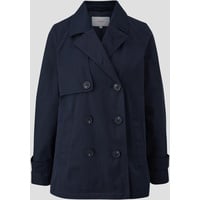 S.Oliver - Cabanjacke aus Baumwollmix, Damen, blau, 36