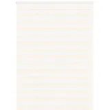 vidaXL Doppelrollo Zebrarollo 155 x 200 cm Marmorbeige