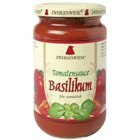 Zwergenwiese Sauce Tomatensauce Basilikum 400 g