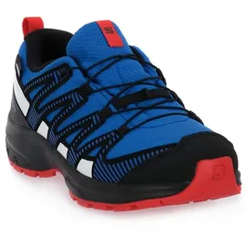 Salomon XA Pro V8 Cswp Wanderschuhe - Lapis Blue / Black / Fiery Red - EU