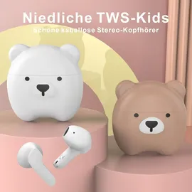 Onestyle TWS-Kids Bluetooth In-Ear Kopfhörer - Weiß